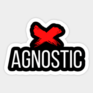 Ex Agnostic Sticker